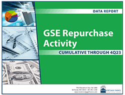 GSE Repurchase Activity: Cumulative to Fourth Quarter 2021
