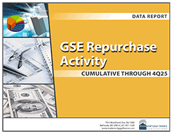 GSE Repurchase Activity: Cumulative to Fourth Quarter 2021