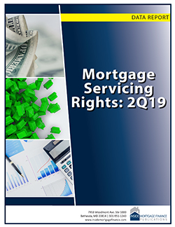 Mortgage Servicing Rights 2Q19 cover