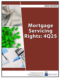 Mortgage Servicing Rights Report